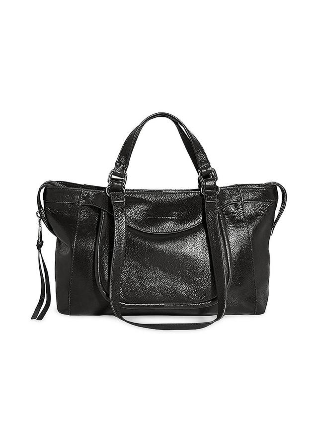 Womens Bleecker Leather Tote Bag Product Image