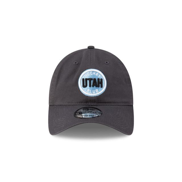 Utah Hockey Club Gray 9TWENTY Adjustable Hat Male Product Image