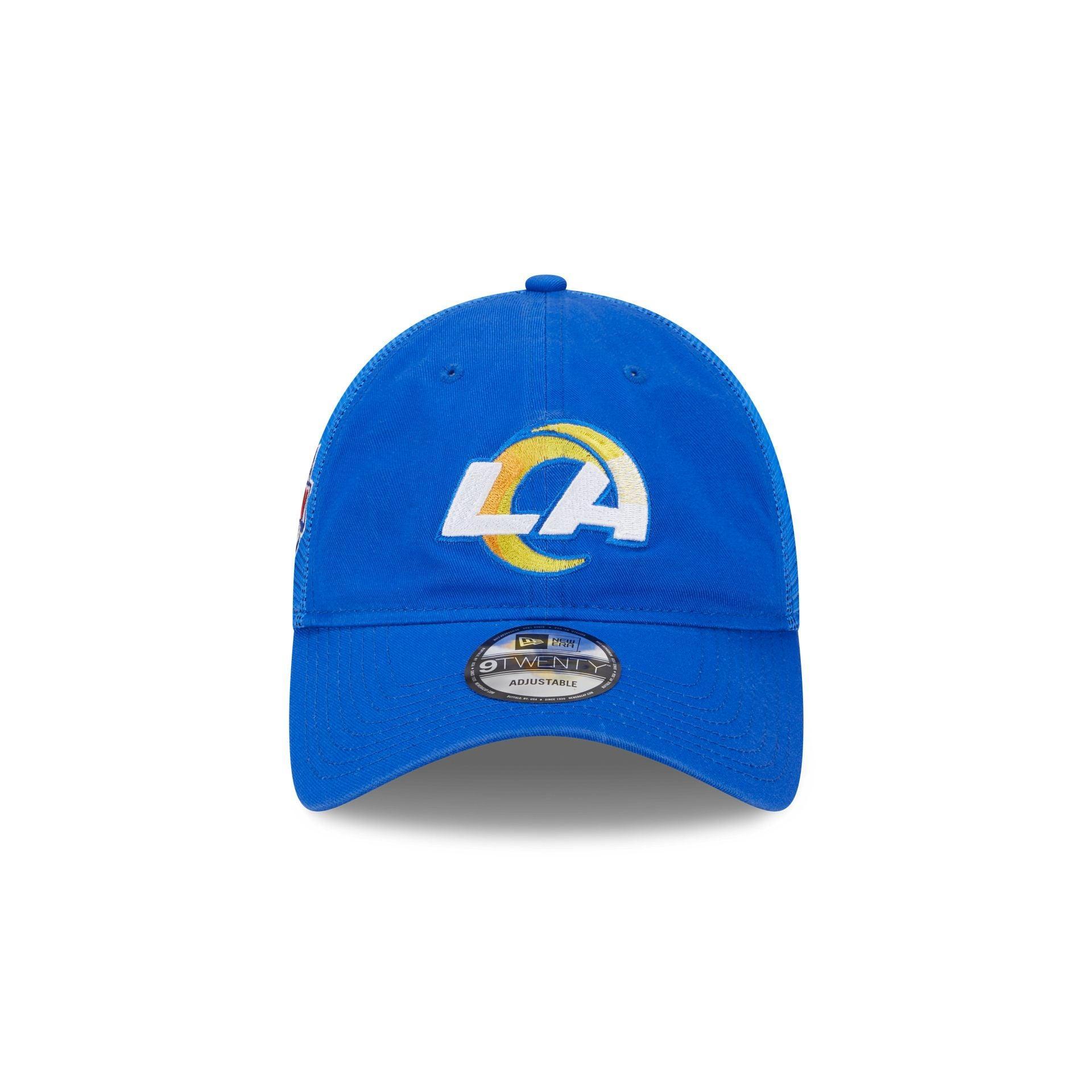 Los Angeles Rams Throwback 9TWENTY Trucker Hat Male Product Image