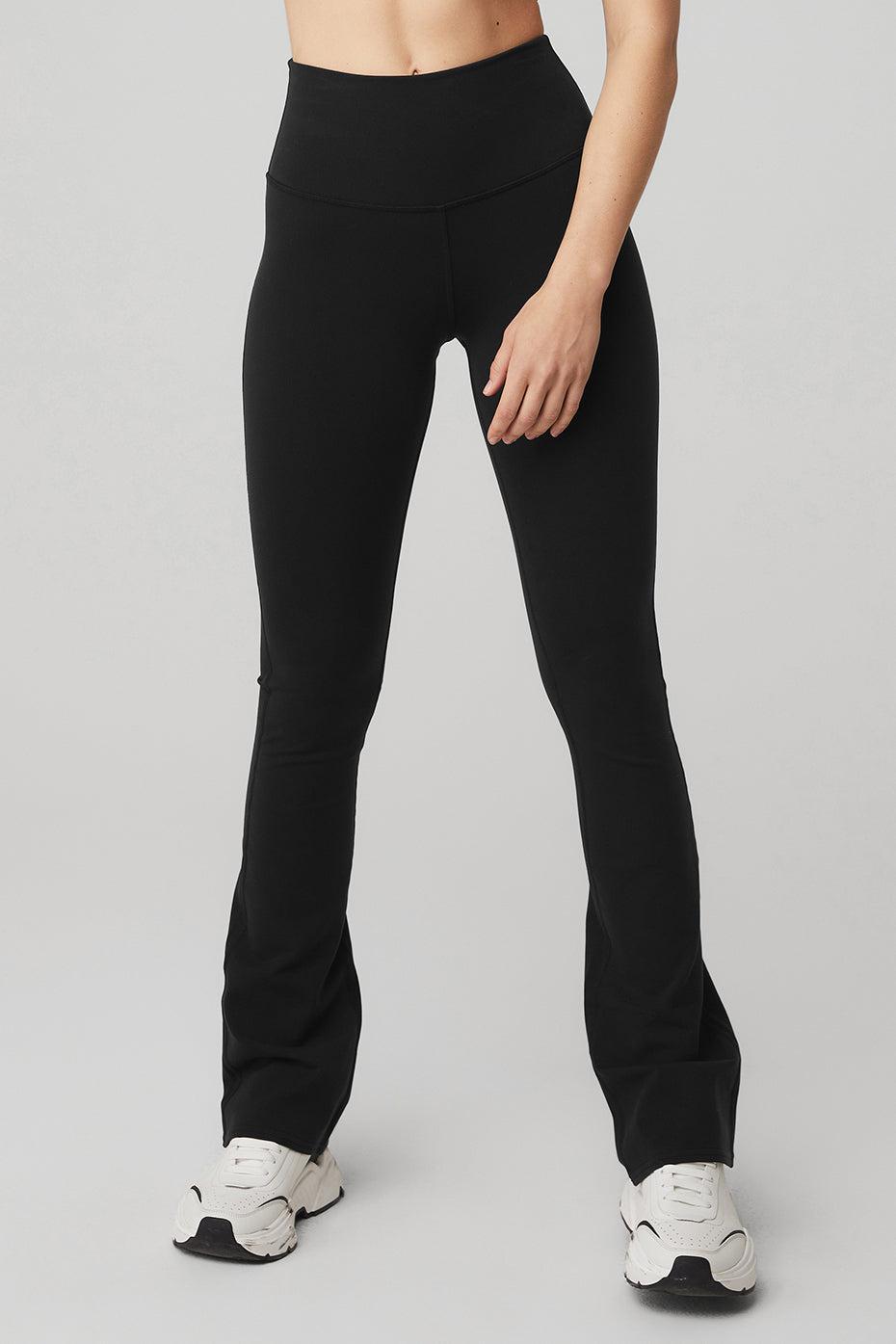 Womens Airbrush High-Rise Boot-Cut Leggings Product Image