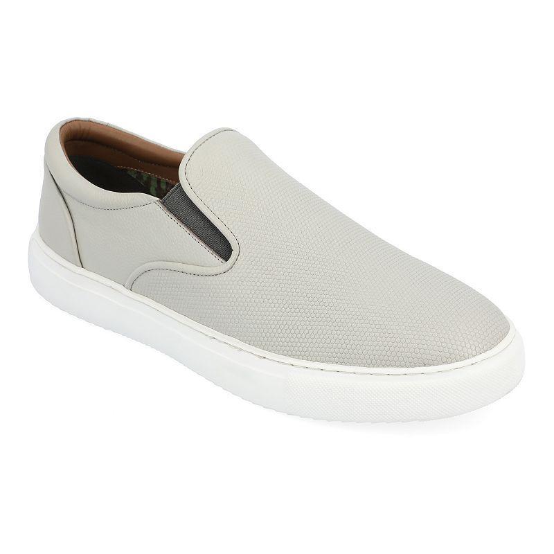 Thomas & Vine Conley Mens Leather Slip-On Sneakers Product Image