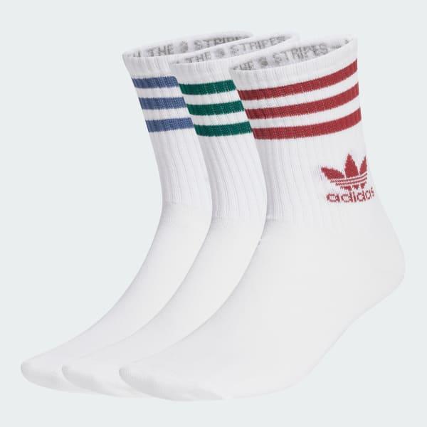 Mid Cut Crew Socks 3 Pairs Product Image