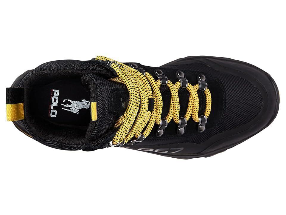 Polo Ralph Lauren Adventure 300 Mid High-Top Sneaker Yellowfin) Men's Shoes Product Image