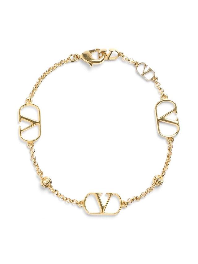 Womens VLogo Signature Metal Bracelet Product Image