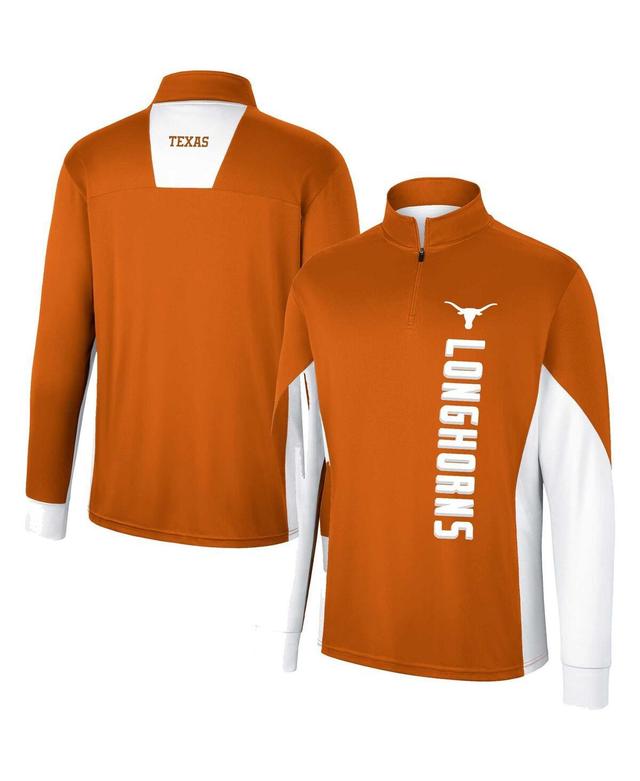 Mens Colosseum Texas Orange Texas Longhorns Bart Quarter-Zip Windshirt Product Image