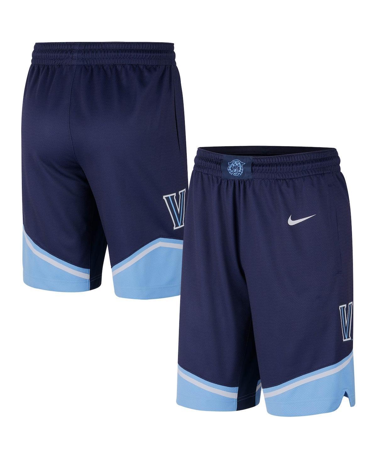 Mens Nike Navy Villanova Wildcats Replica Team Basketball Shorts VIL Blue Product Image