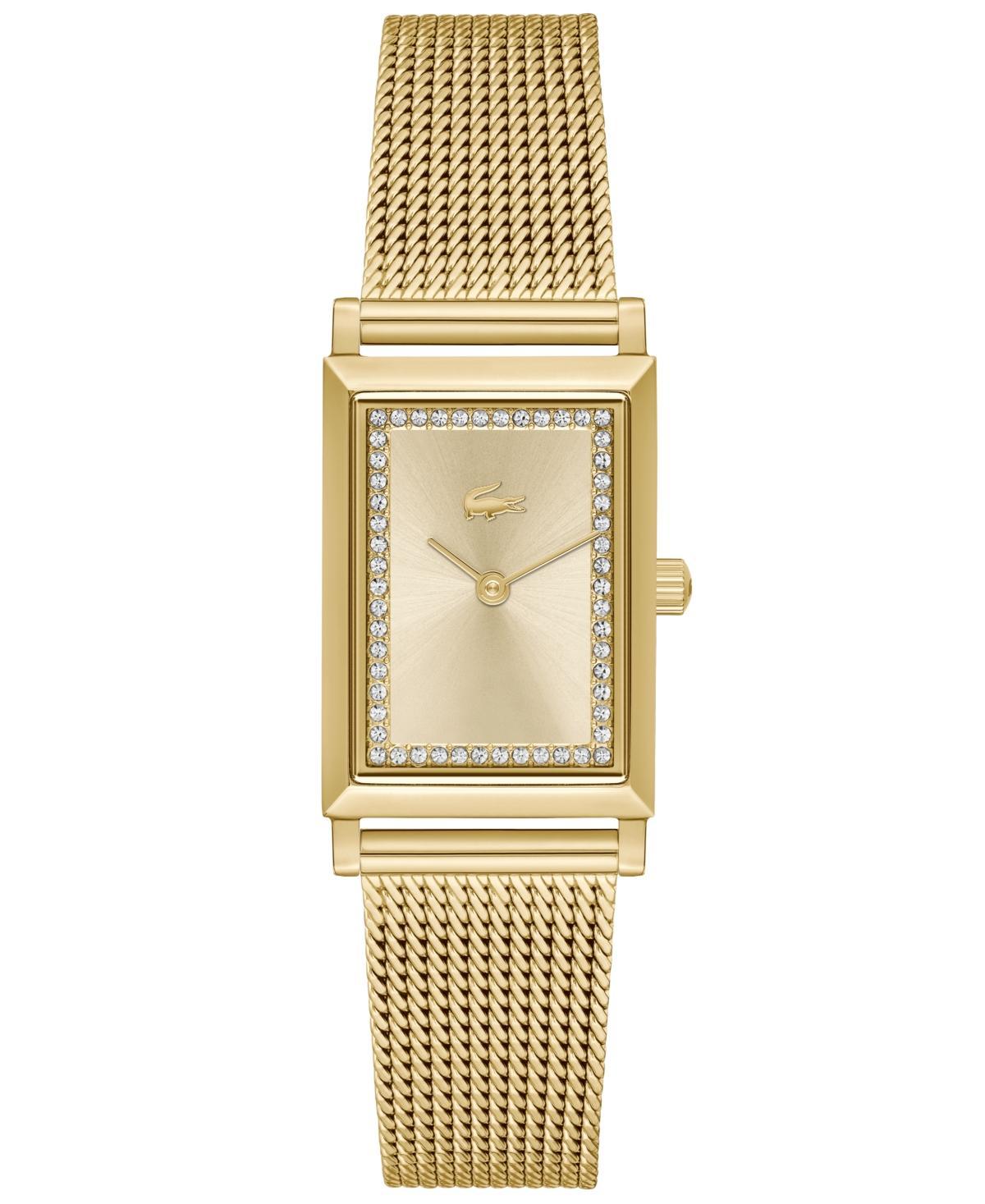 Lacoste Womens Catherine Gold Tone Mesh Bracelet Watch Product Image