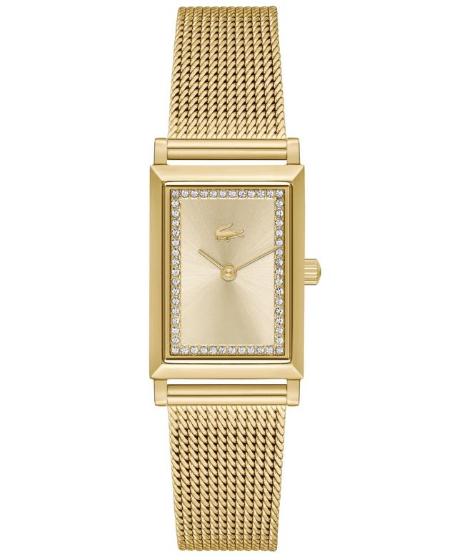 Lacoste Womens Catherine Gold Tone Mesh Bracelet Watch Product Image