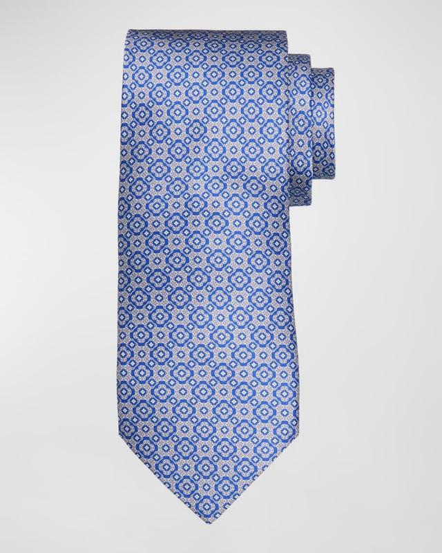 Men's Medallion Silk Tie Product Image