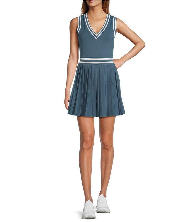 Antonio Melani Active Rally Pleated Tennis Mini Dress Product Image