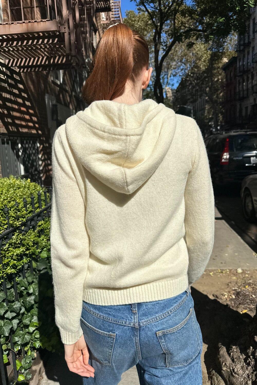 Alana Wool Zip-up Sweater Product Image