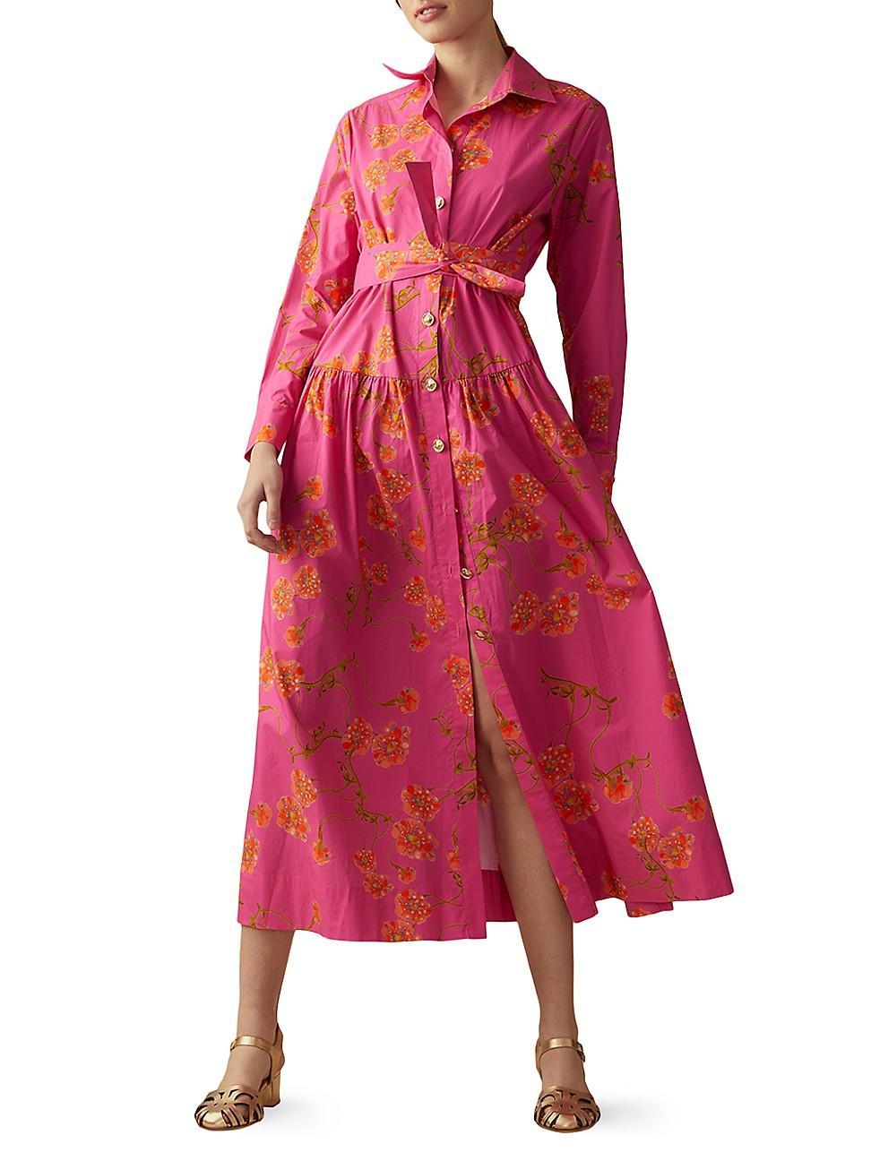 Womens Cotton Shirt Dress Product Image