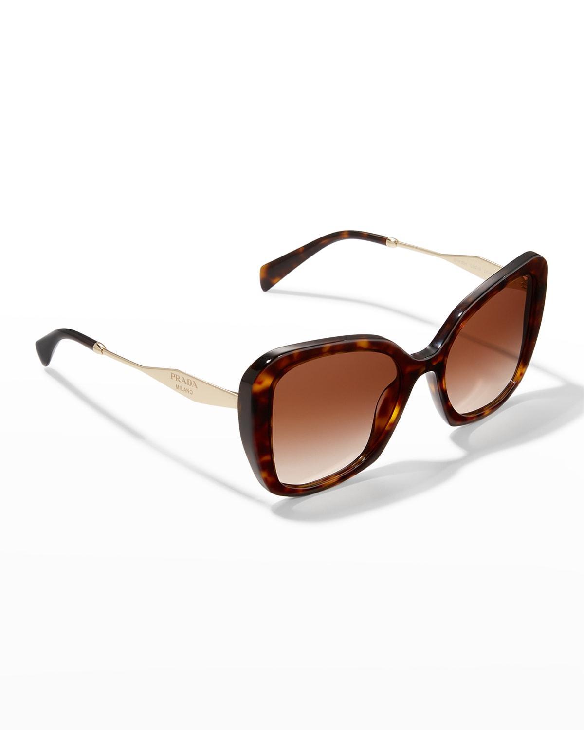 Prada 53mm Butterfly Sunglasses Product Image