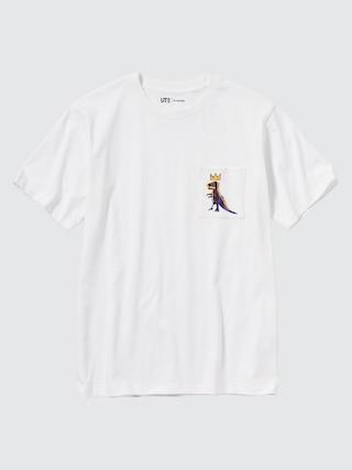 Mens Ut Archive Ut (Short-Sleeve Graphic T-Shirt) (Jean-Michel Basquiat) White XL UNIQLO US Product Image