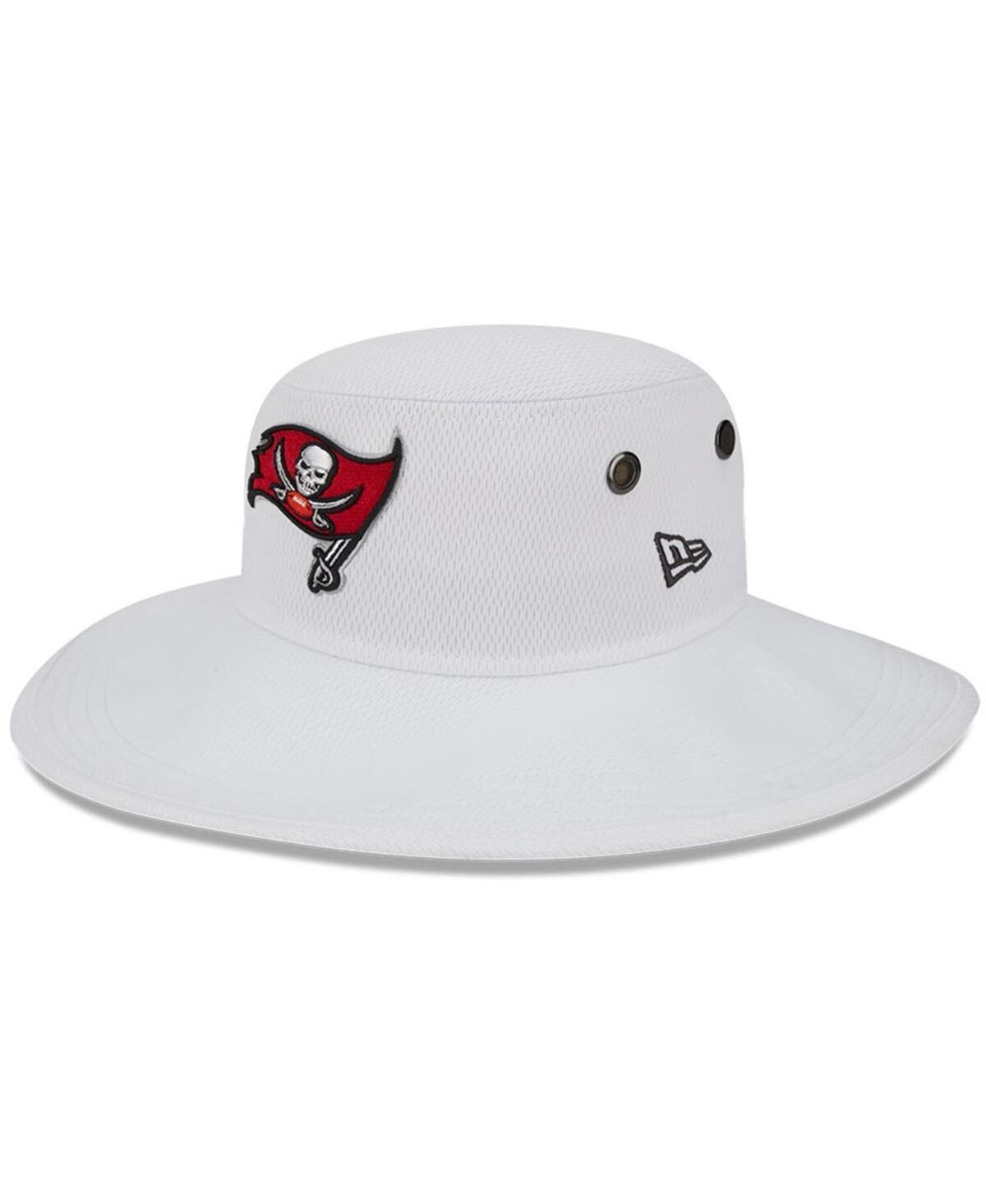 Mens New Era White Tampa Bay Buccaneers 2023 Nfl Training Camp Panama Bucket Hat Product Image