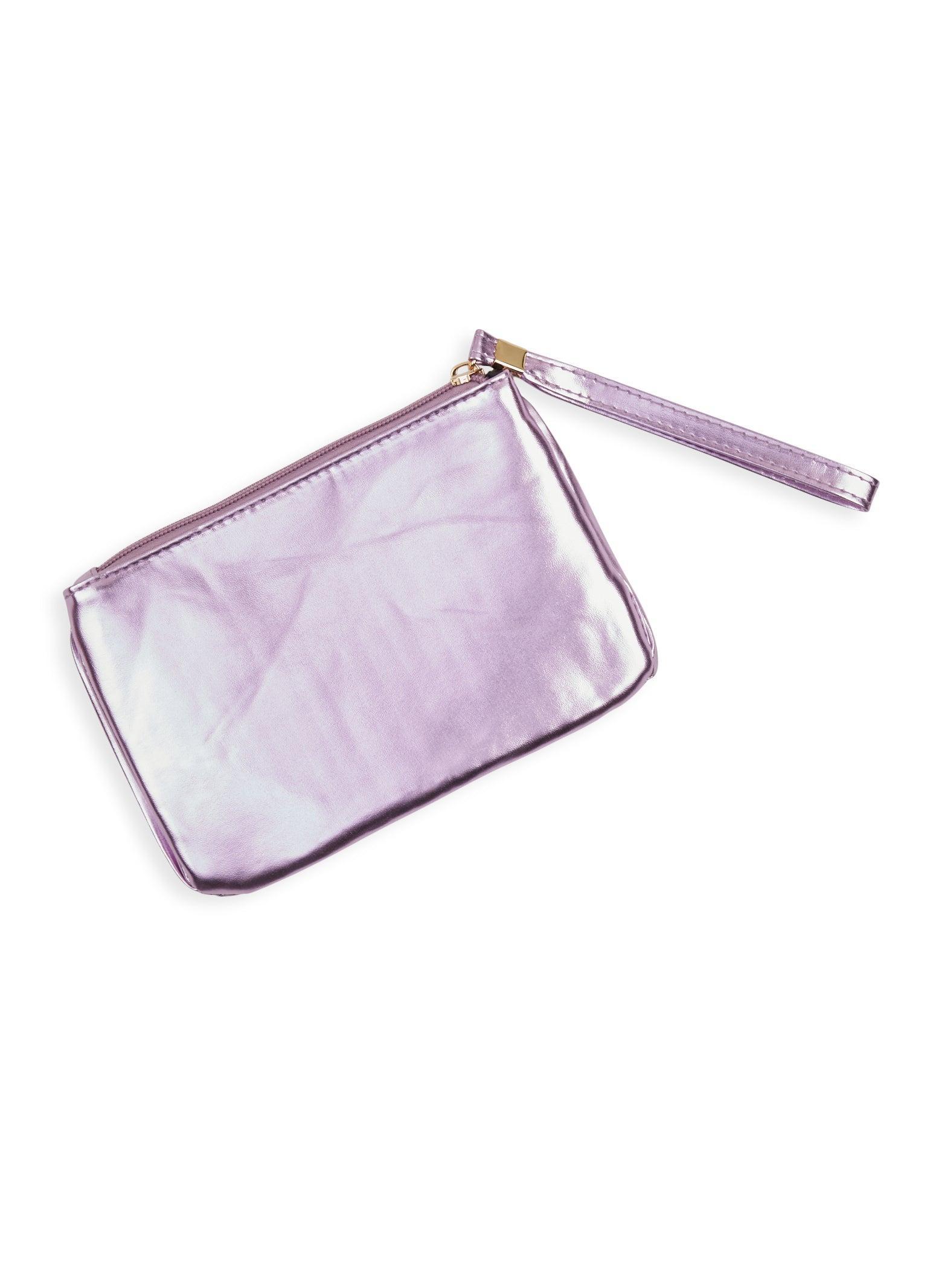 Pleated Clutch Wristlet Female Product Image