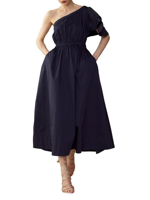 Womens Palma Cotton Midi-Dress Product Image