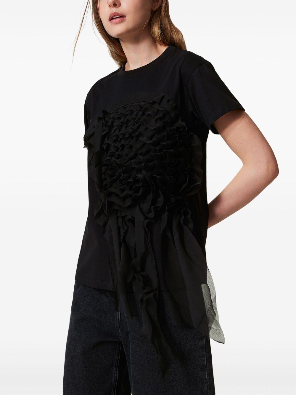 ruffled t-shirt Product Image