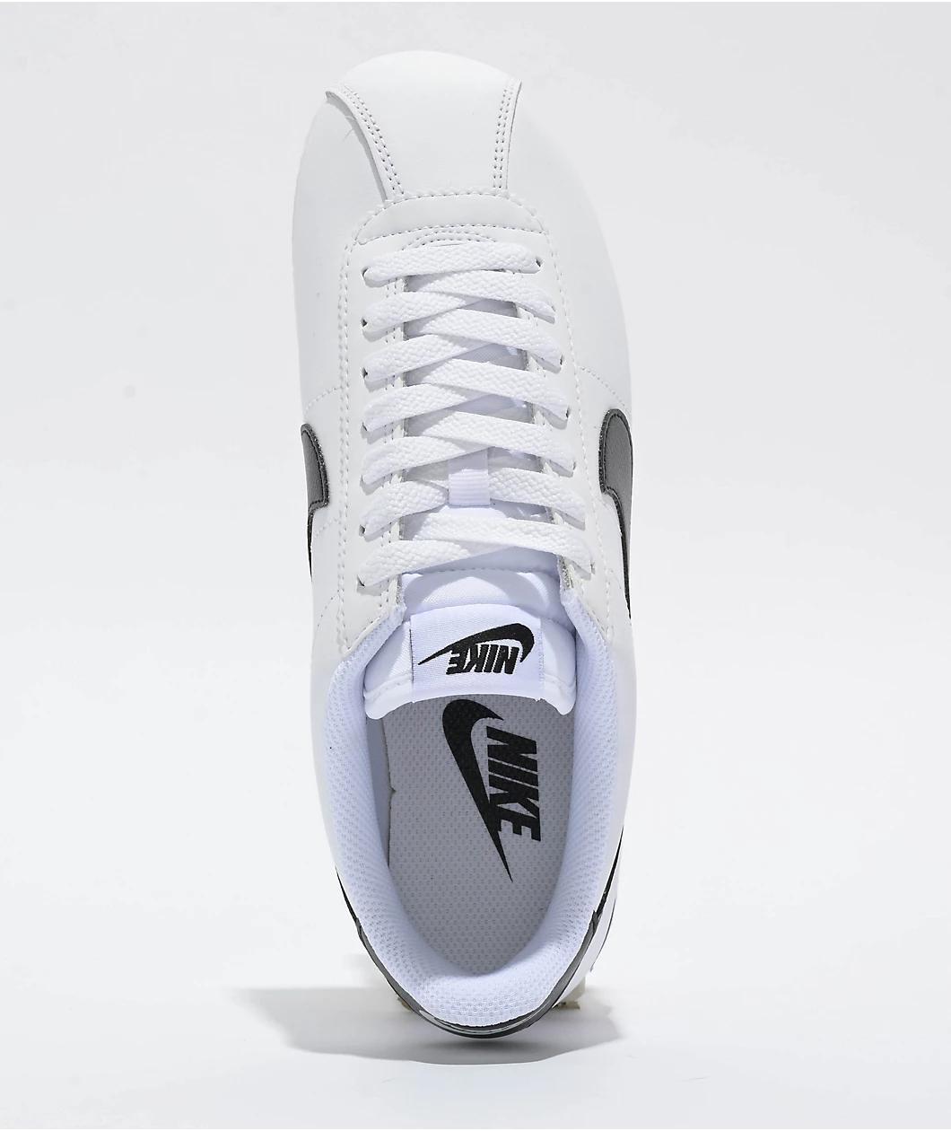 Nike Women's Cortez White & Black Shoes Product Image