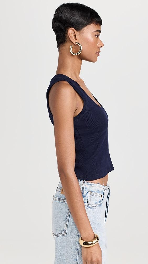 Goldie Cotton Rib Crop Tank | Shopbop Product Image