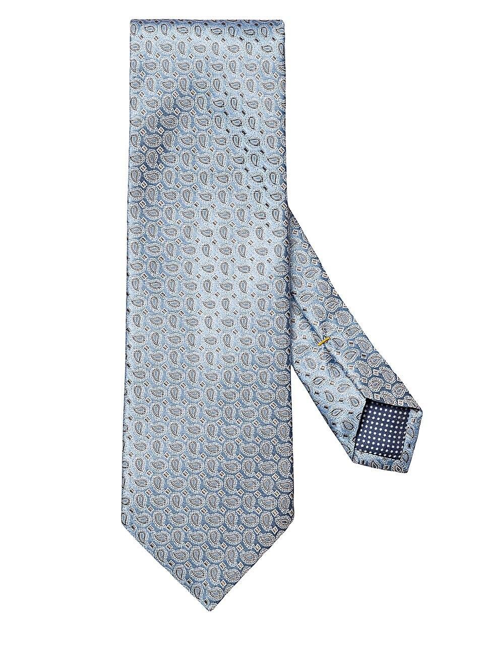 Mens Paisley Silk Tie Product Image