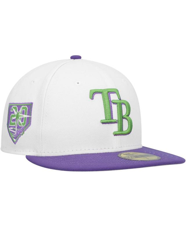 Mens New Era Tampa Bay Rays Side Patch 59FIFTY Fitted Hat Product Image