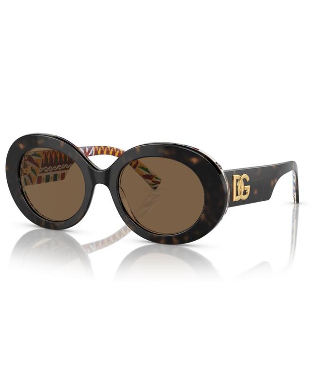 Dolce & Gabbana 51mm Oval Sunglasses Product Image