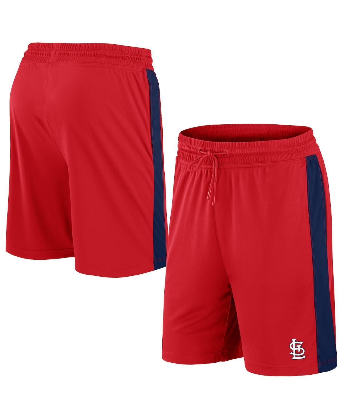 Mens Red St. Louis Cardinals Iconic Break It Loose Shorts Product Image