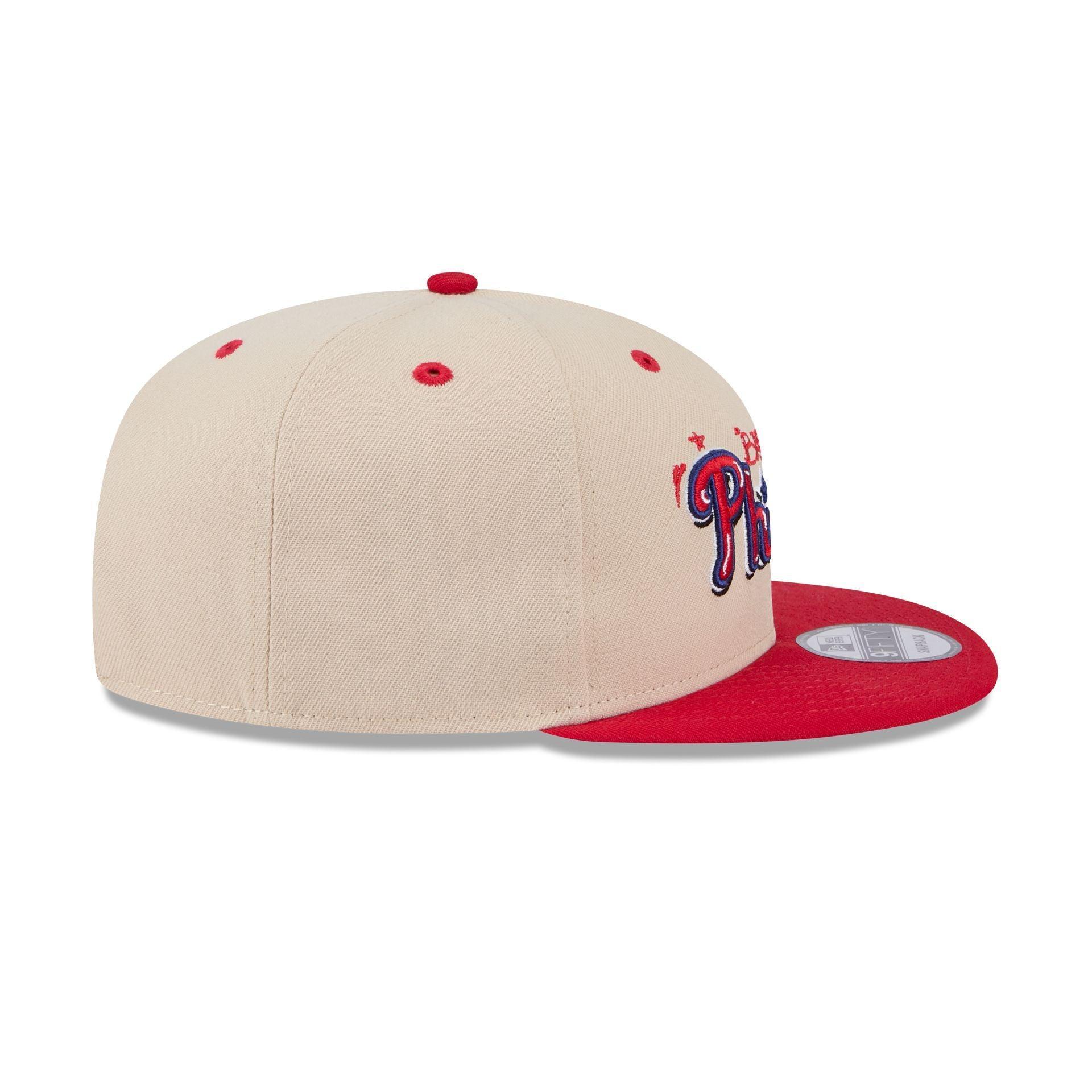 Philadelphia Phillies Team Art 9FIFTY Snapback Hat Male Product Image