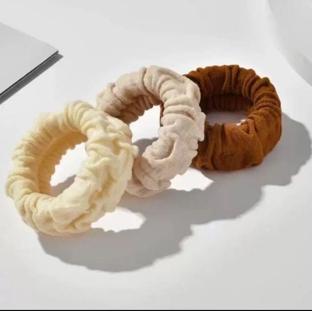 Set of 3: Plain Scrunchie Product Image