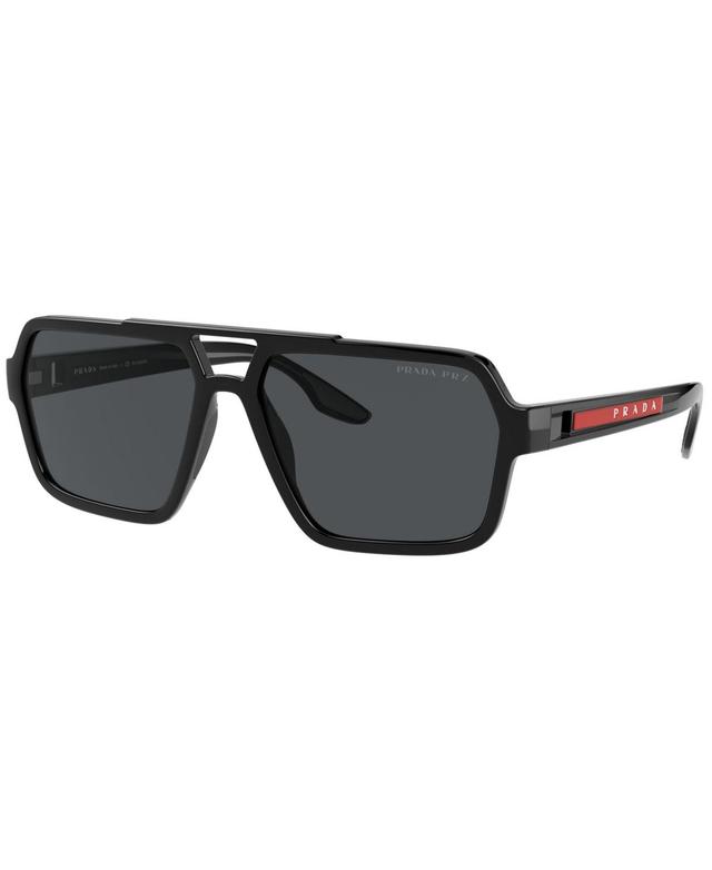 PRADA SPORT 59mm Rectangle Sunglasses Product Image