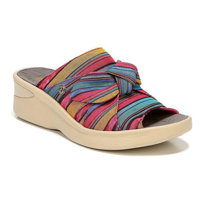 BZees Smile Wedge Slide Sandal Product Image