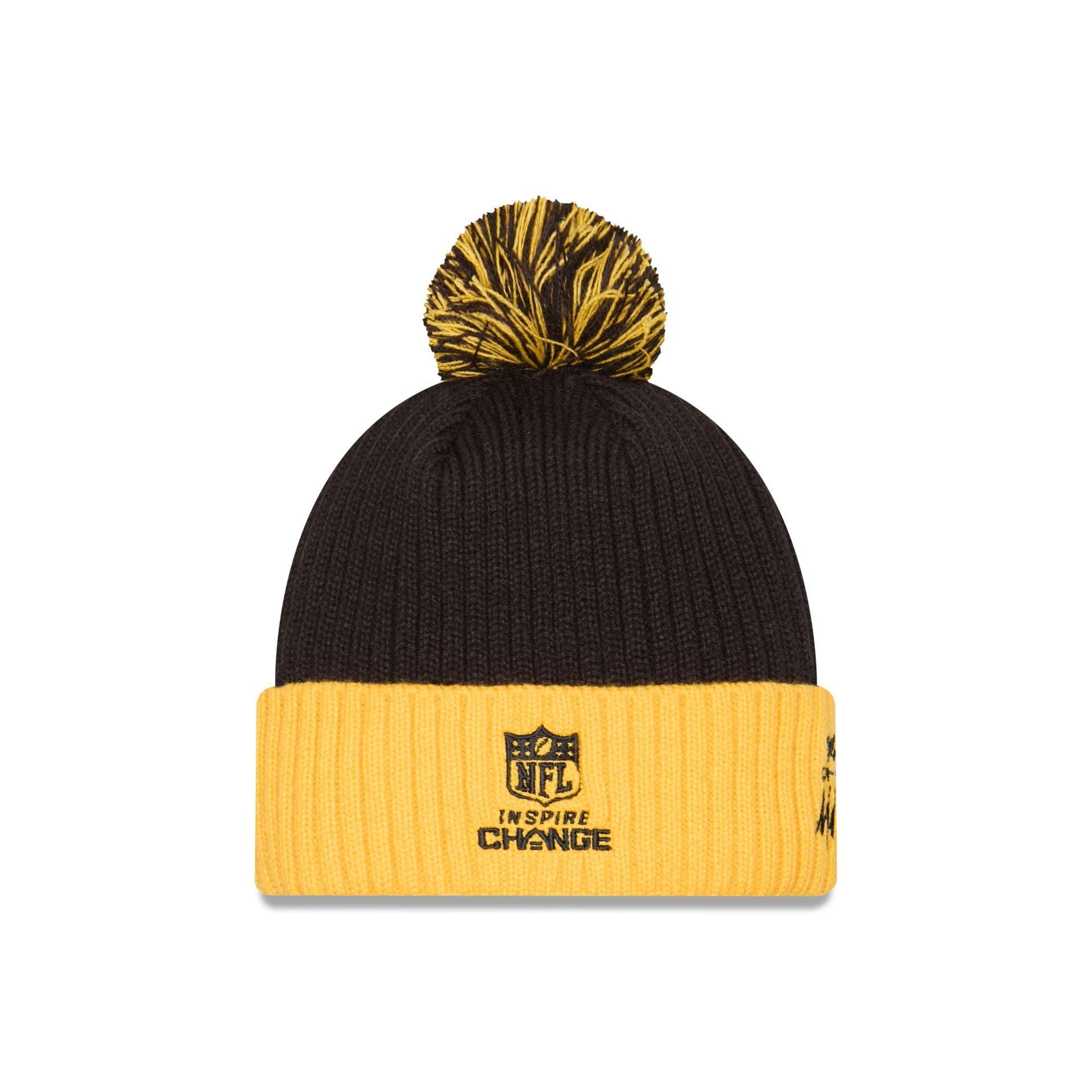 Pittsburgh Steelers 2024 Inspire Change Pom Knit Hat Male Product Image