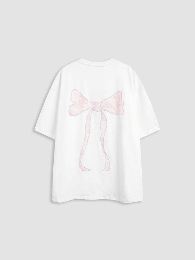 Aelfric Eden Lace Bow Tee Product Image