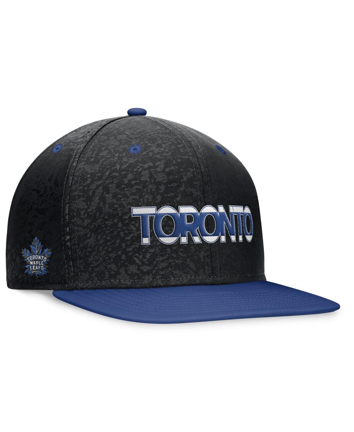 Mens Fanatics Branded /Blue Toronto Maple Leafs Authentic Pro Alternate Jersey Snapback Hat Product Image