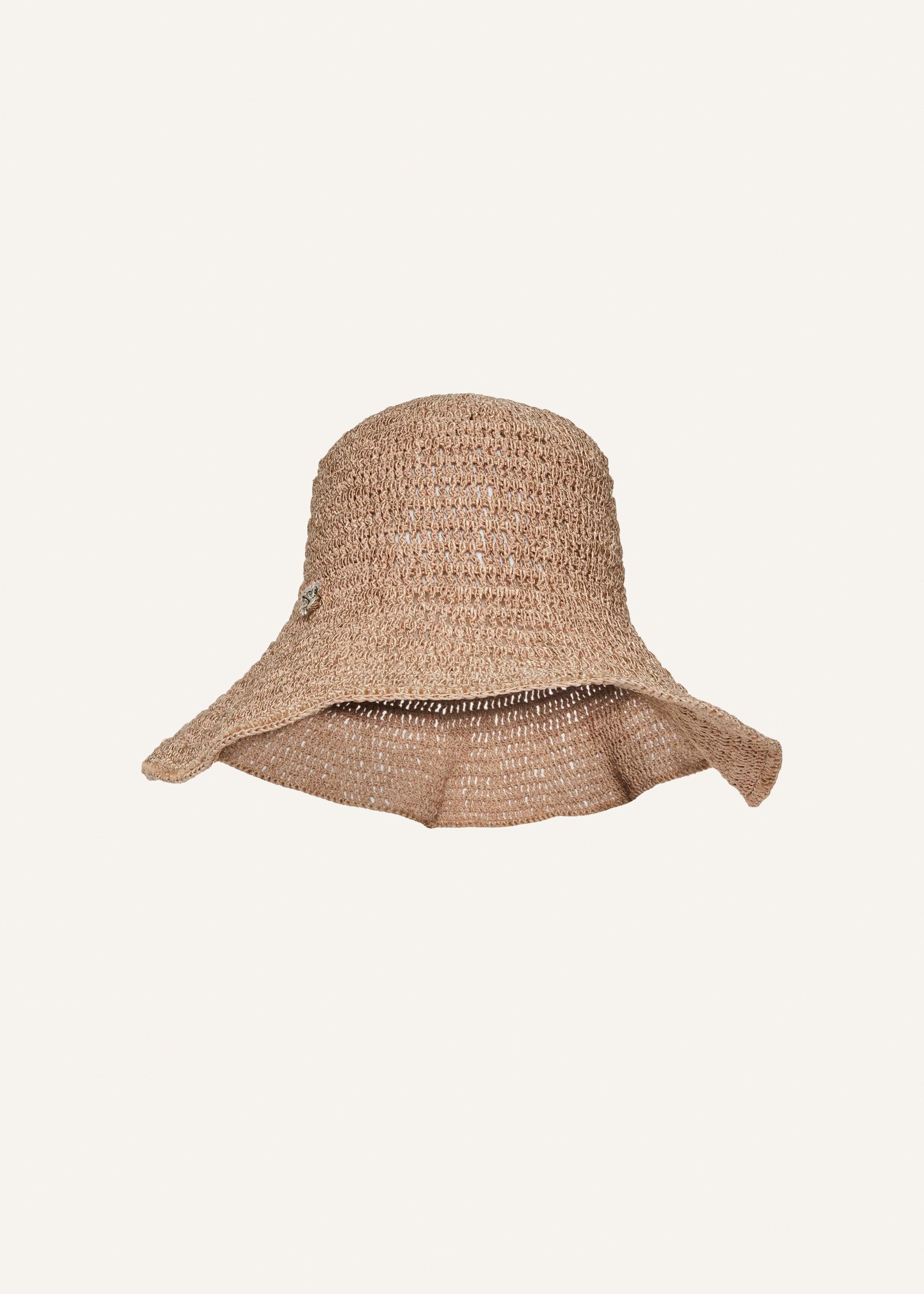 Holiday hat in beige Product Image