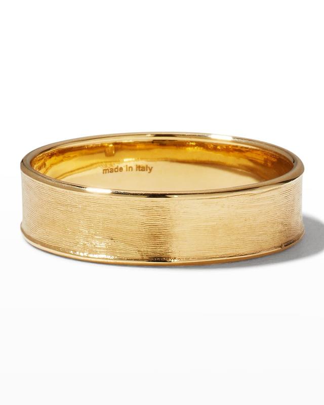 18K Mens Uomo ENGRAVED BAND RING Product Image