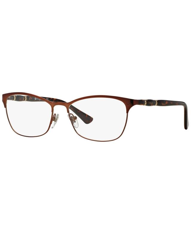 Vogue Eyewear VO3987B Womens Cat Eye Eyeglasses - Brown Product Image