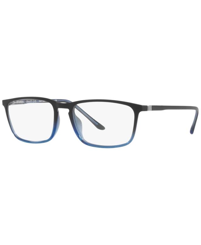 Starck Eyes Mens Eyeglasses, SH3073 - Transparent Gray Product Image