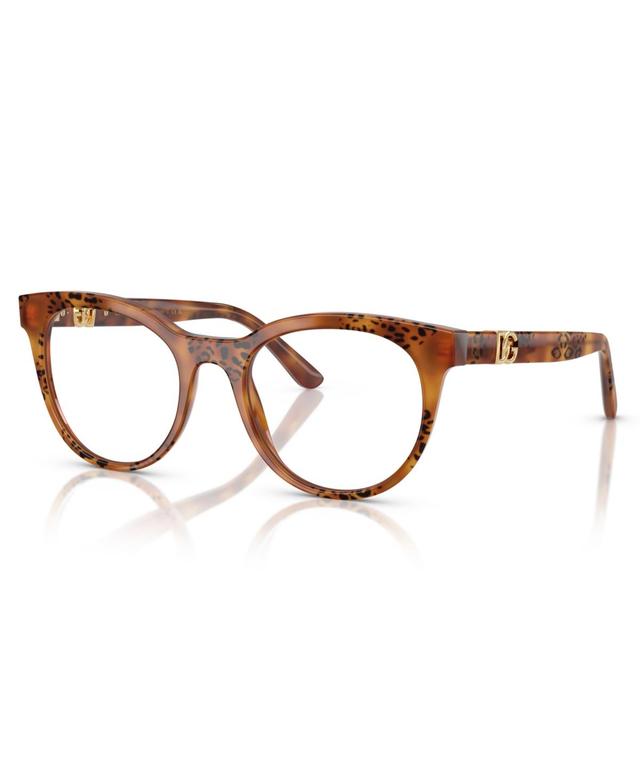 Dolce & Gabbana Womens Polarized Eyeglasses, DG3399 - Havana Leo Product Image