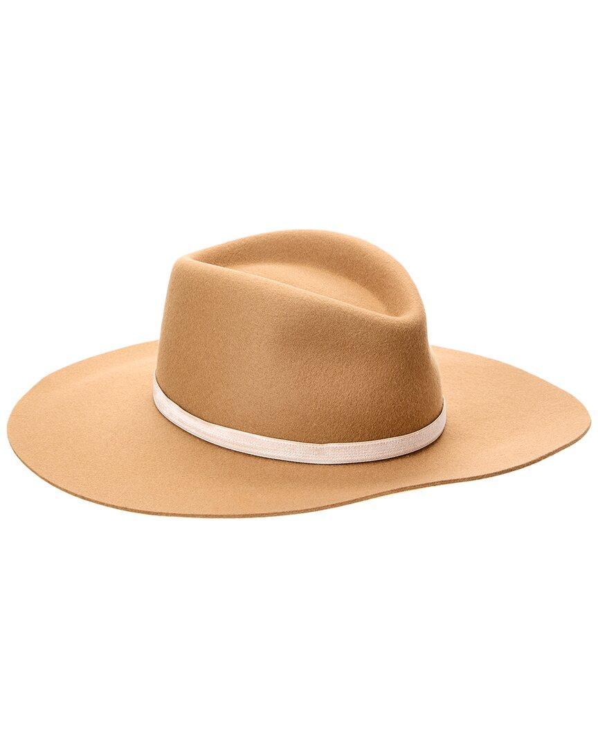 RAG & BONE Florence Wool Fedora In Brown Product Image