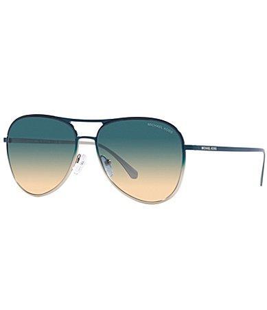 Michael Kors Womens 0MK1089 59mm Gradient Aviator Sunglasses Product Image