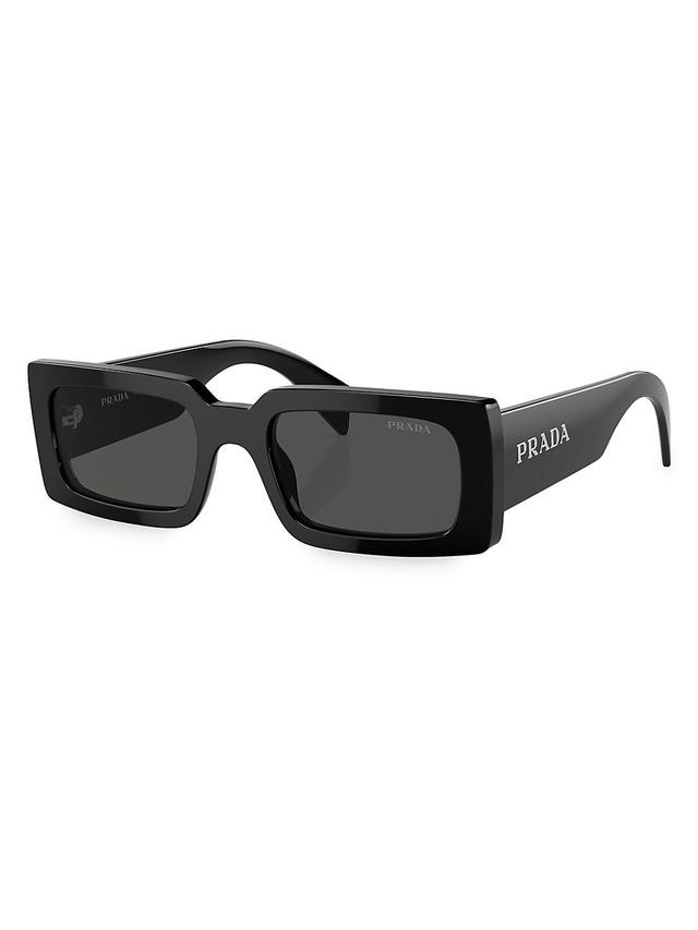 Men's Acetate Rectangle Sunglasses Product Image