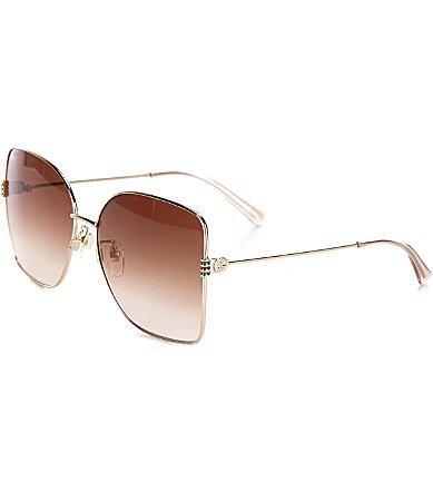 Womens 60MM Butterfly Sunglasses Product Image