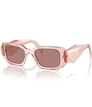 Geometric Rectangle Acetate Sunglasses Product Image