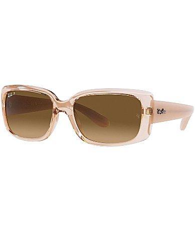 Ray-Ban 58mm Gradient Rectangular Sunglasses Product Image