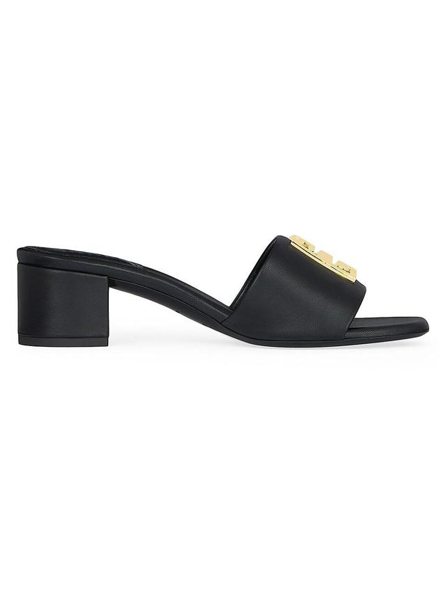 Givenchy 4G Block Heel Slide Sandal Product Image