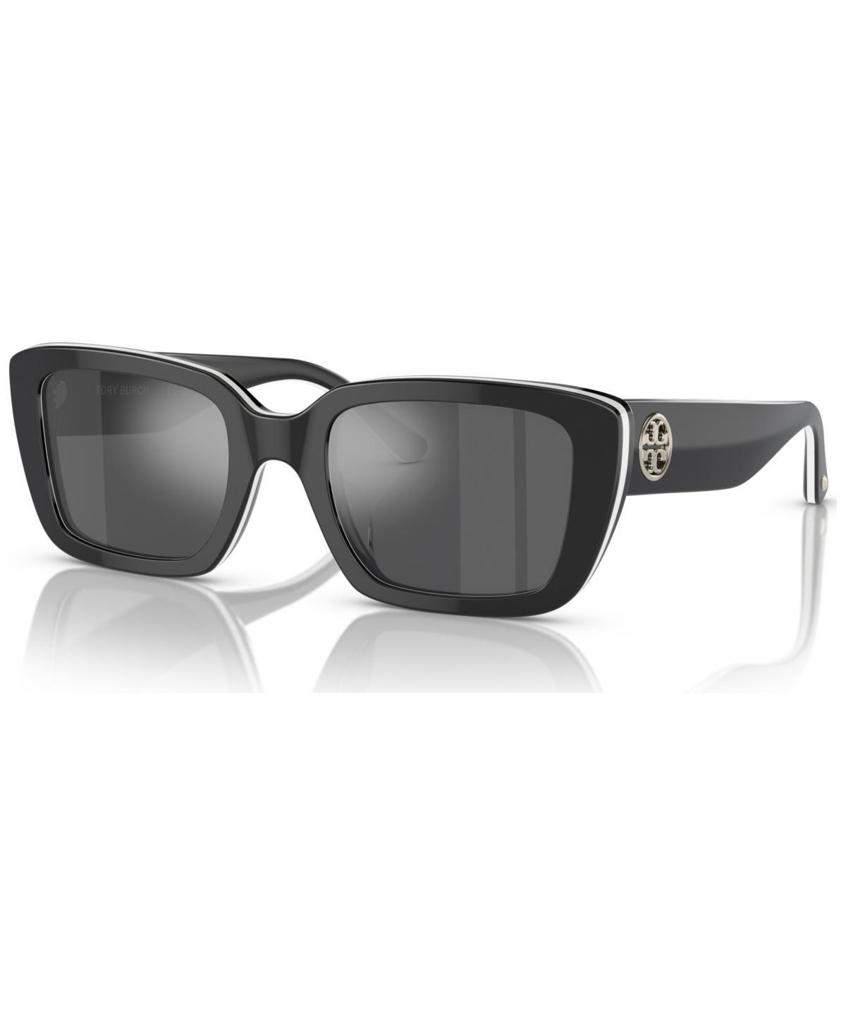 Tory Burch 51mm Rectangular Sunglasses Product Image