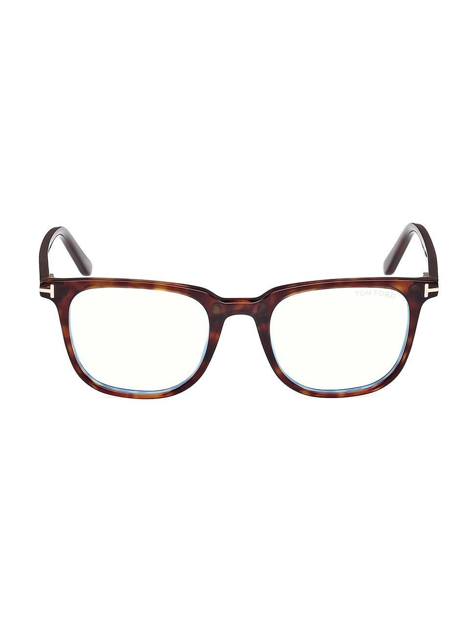 Womens 50MM Square Clip-On Glasses Product Image