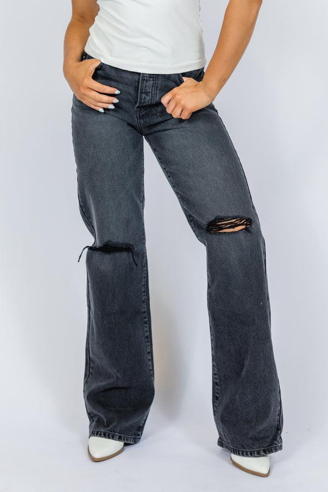 Jaslyn Black Denim Jeans product image